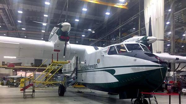 Fifth CL-215T for Government of Saskatchewan