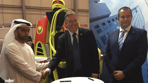 Jetpack rescue plan for Dubai Civil Defence