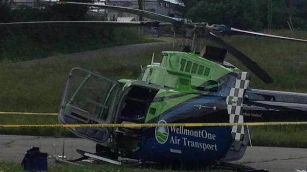 Praise for pilot after emergency landing