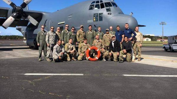 Mid-Atlantic rescue for US pararescuemen and Portuguese Air Force
