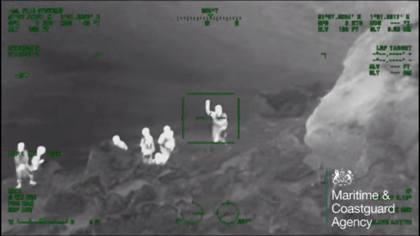 Thirty-six rescued off Dover Coast