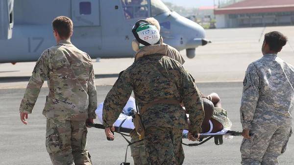 US Army aircraft conduct Puerto Rico medevacs