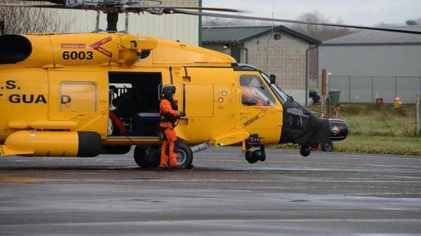 US Coast Guard helos turn yellow