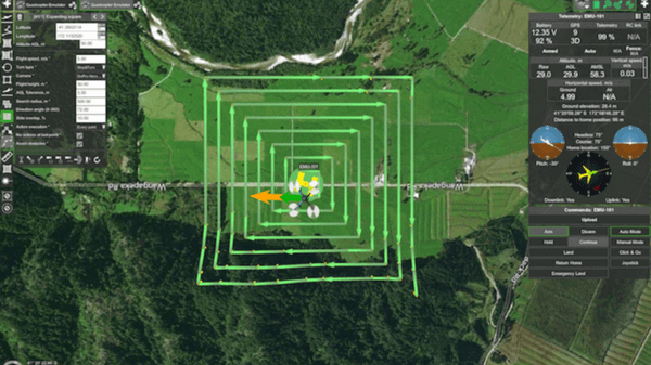New UAV flight plan software developed