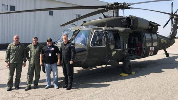 United Rotorcraft tasked to convert HH-60L for firefighting