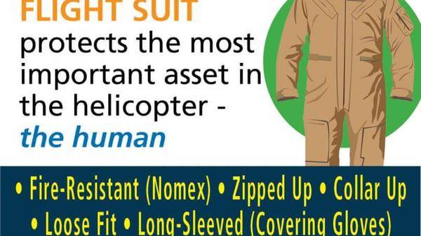 Wear your flight suit, says HAI