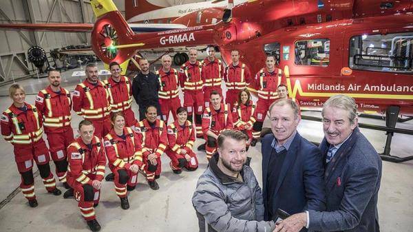 New aircraft for Midlands Air Ambulance in the UK