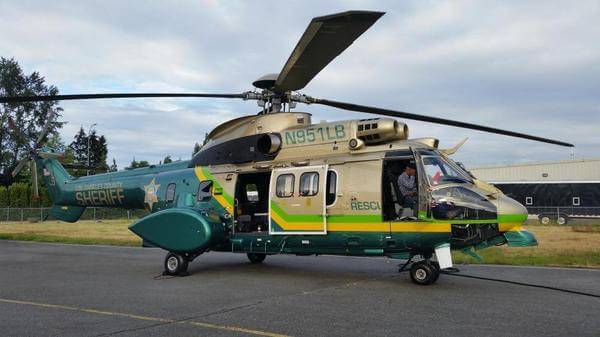 LASD helo gets 12-year check