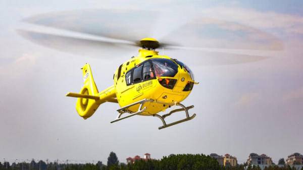 First H135 delivered to China