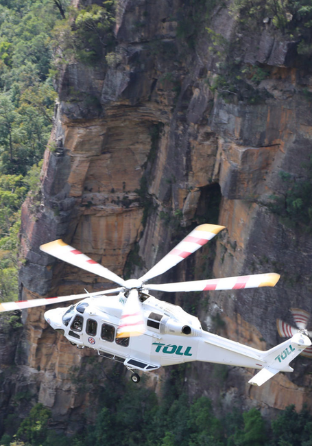 AgustaWestland AW139 Toll Ambulance Rescue Helicopter