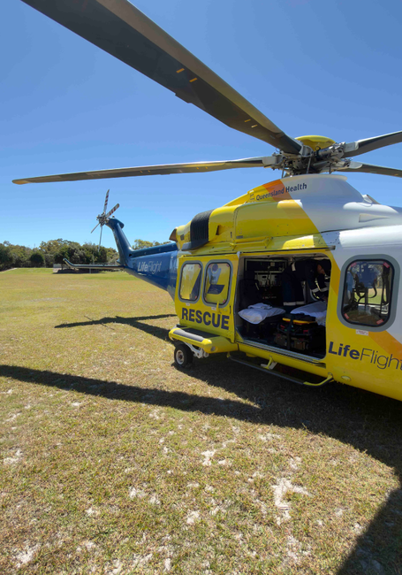  LifeFlight Leonardo AW139 helicopter USE