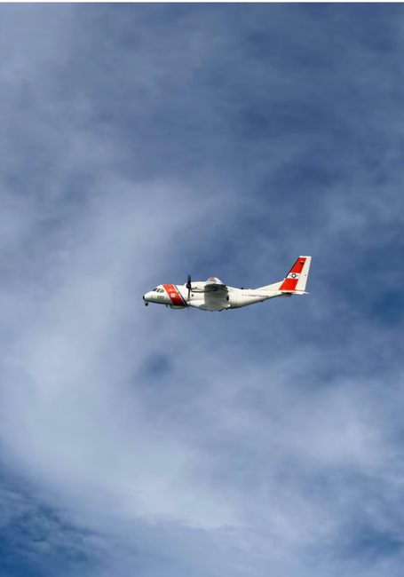 U.S. Coast Guard missing medical transport aircraft