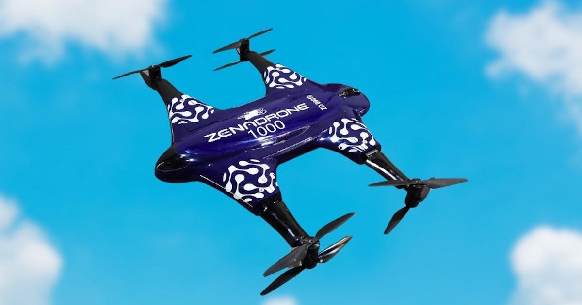 ZenaDrone finalizes 1000 quadcopter | AirMed&Rescue