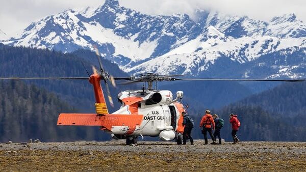 US Coast guard helicopter